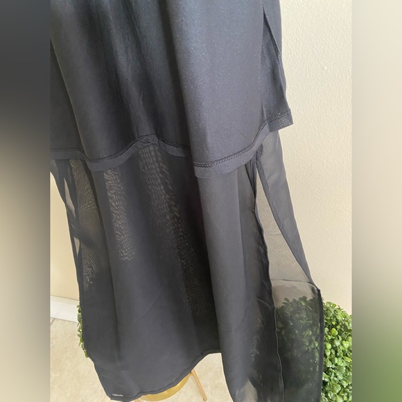 H&M Black Sheer Maxi Dress - Picture 4 of 5